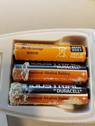 Duracell_prf_in_een_ecg_recorder