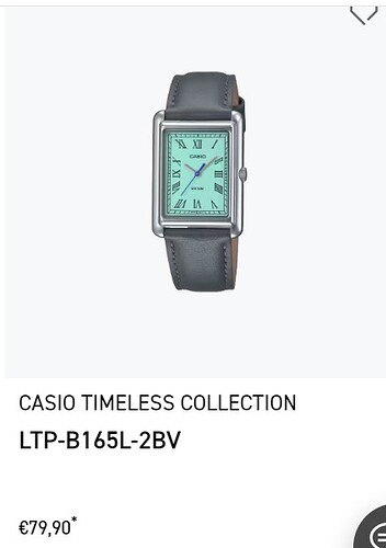 Casio turq