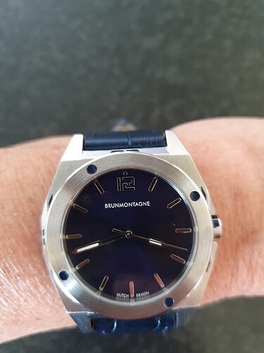 Brunmontagne Representor blauw 40mm