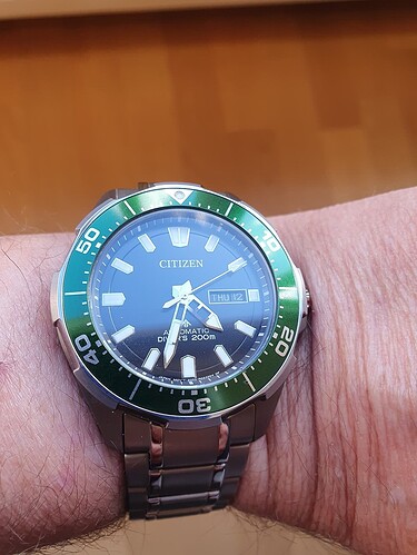 Citizen Promaster titanium donderdag 12-9-2024
