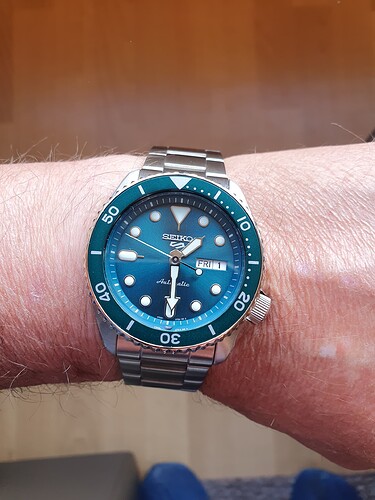 Seiko 5 sports groen