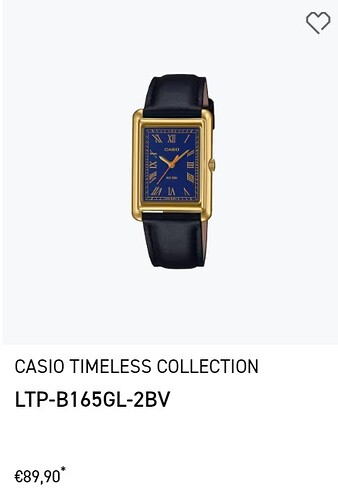 Casio blauw