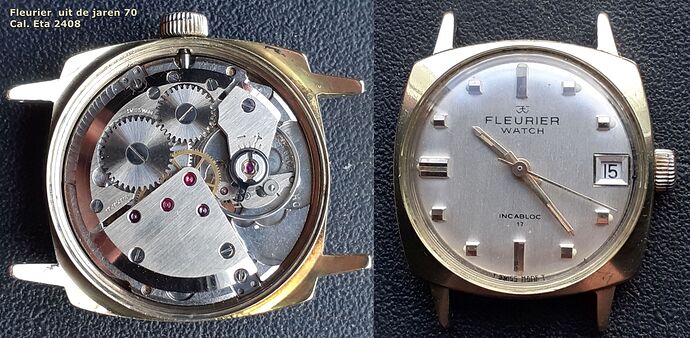Fleurier  uit de jaren 70